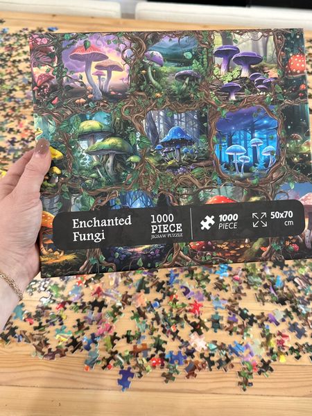 1000 piece mushroom puzzle! 

#LTKFindsUnder50 #LTKGiftGuide #LTKHome