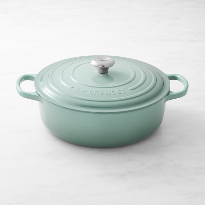 Le Creuset Signature Enameled Cast Iron Round Wide Dutch Oven, 6 3/4-Qt. | Williams-Sonoma