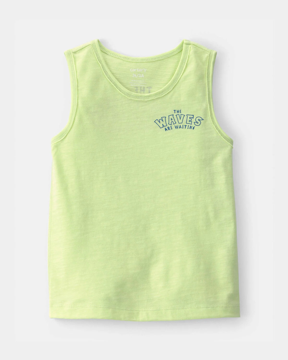 Toddler Boy Surfing Crab Tank Top - Green | Carter's Inc