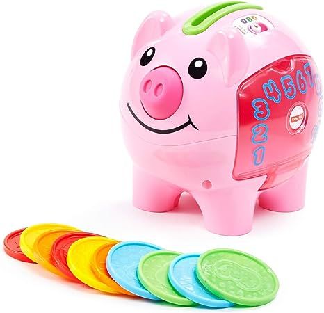 Fisher-Price Laugh & Learn Smart Stages Piggy Bank, Cha-ching! Get ready to cash in on playtime f... | Amazon (US)