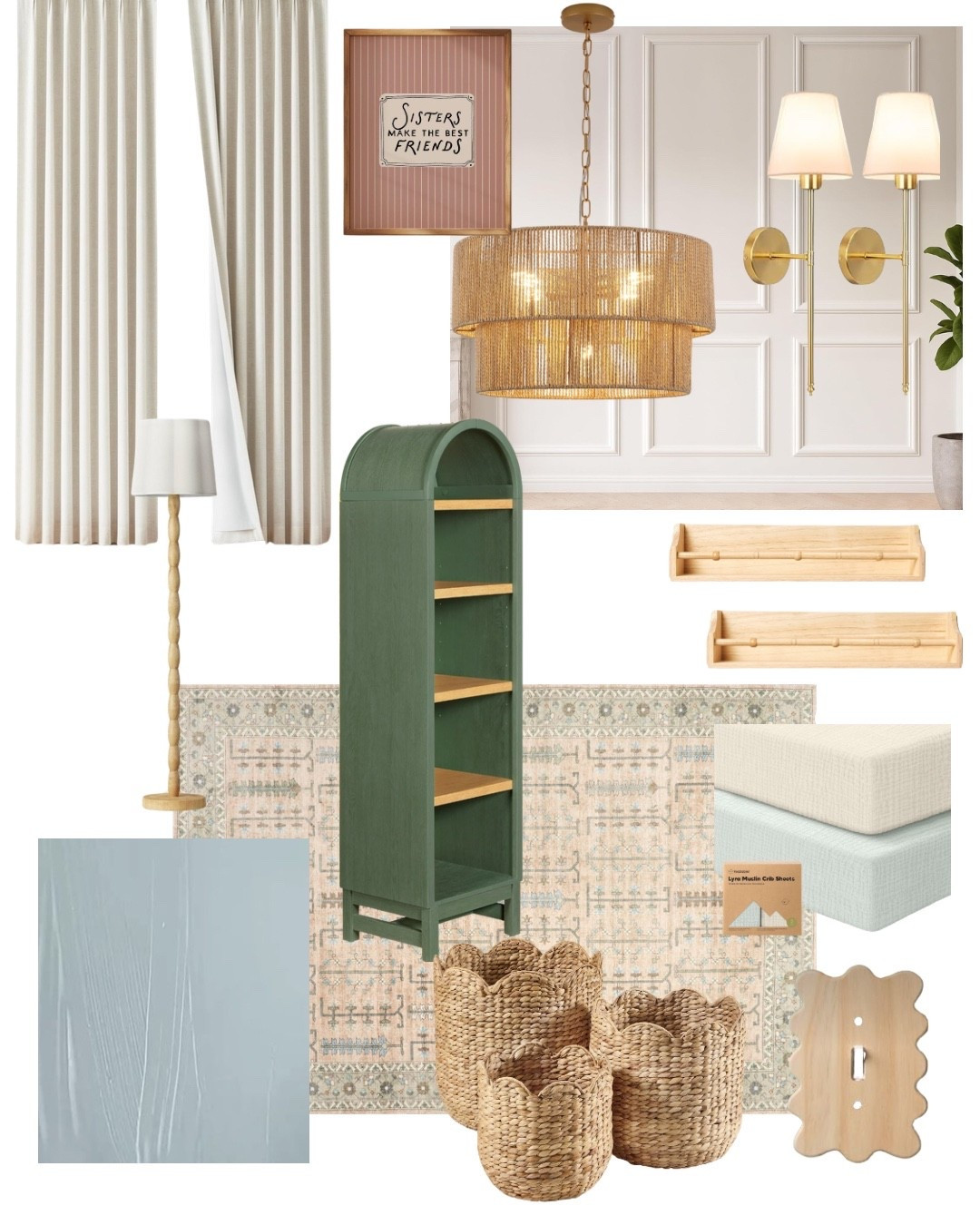 Baby girl nursery! Love all the colors. Debonair is the paint color by Sherwin Williams. All affordable finds for the cutest baby girl room 😍🩷

#LTKHome #LTKBump #LTKBaby