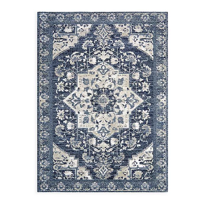 Bee & Willow™ Home Hudson Rug in Navy | Bed Bath & Beyond