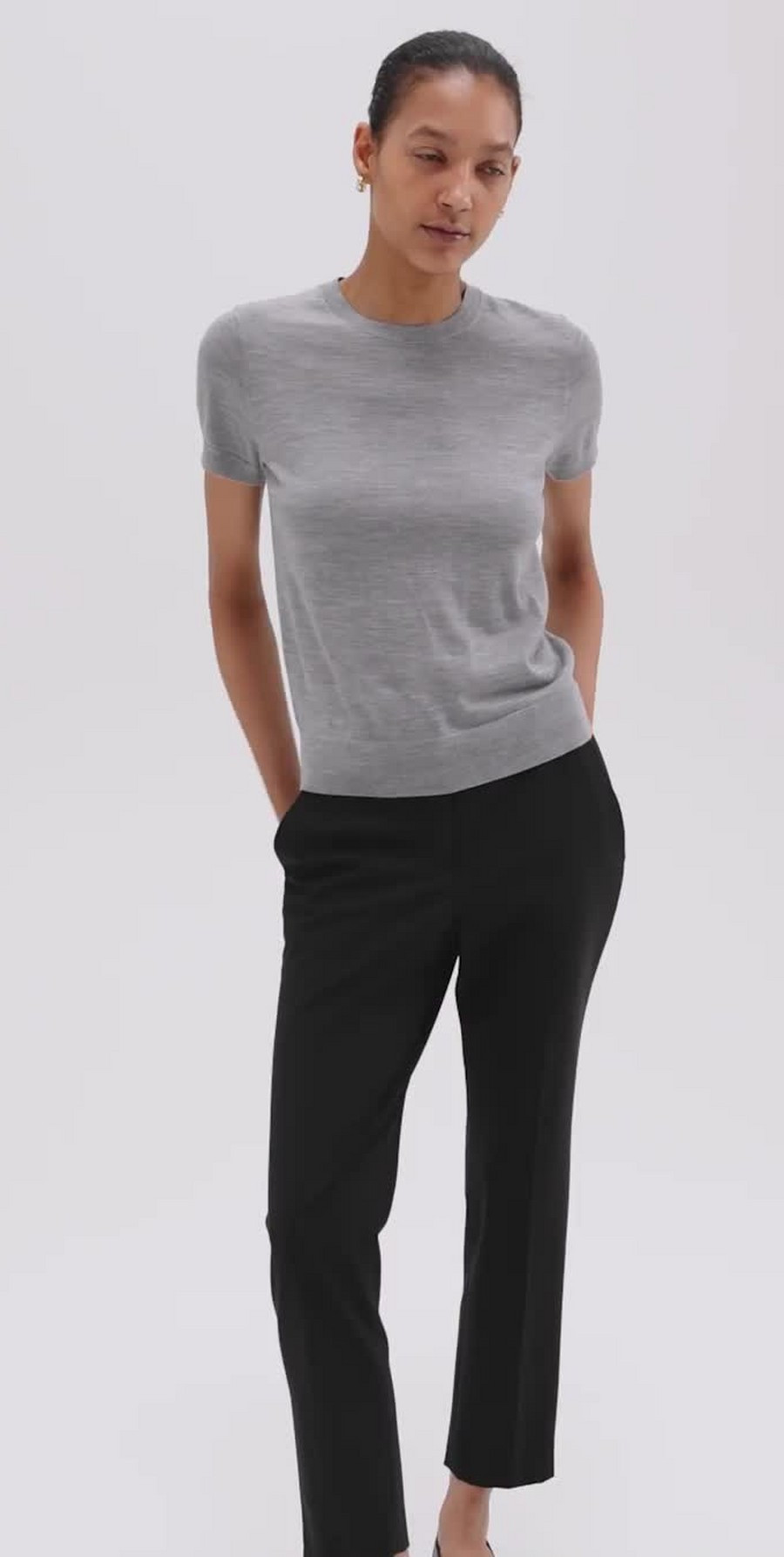 Treeca Pant in Good Wool | Theory