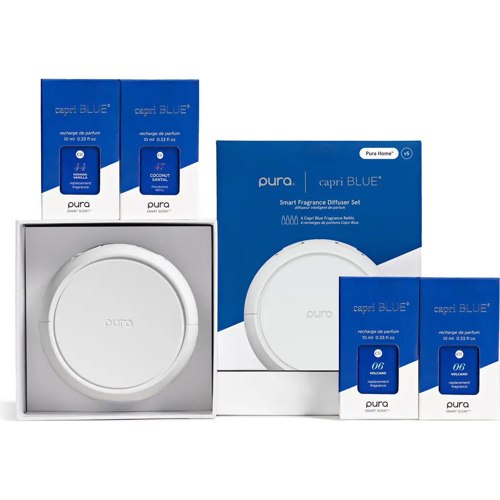 x Capri Blue Best Sellers Pura 5 Diffuser & Fragrance Kit at Nordstrom | Nordstrom