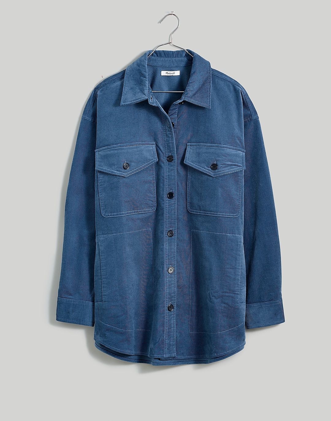 Plus Corduroy Twill Oversized Shirt-Jacket | Madewell