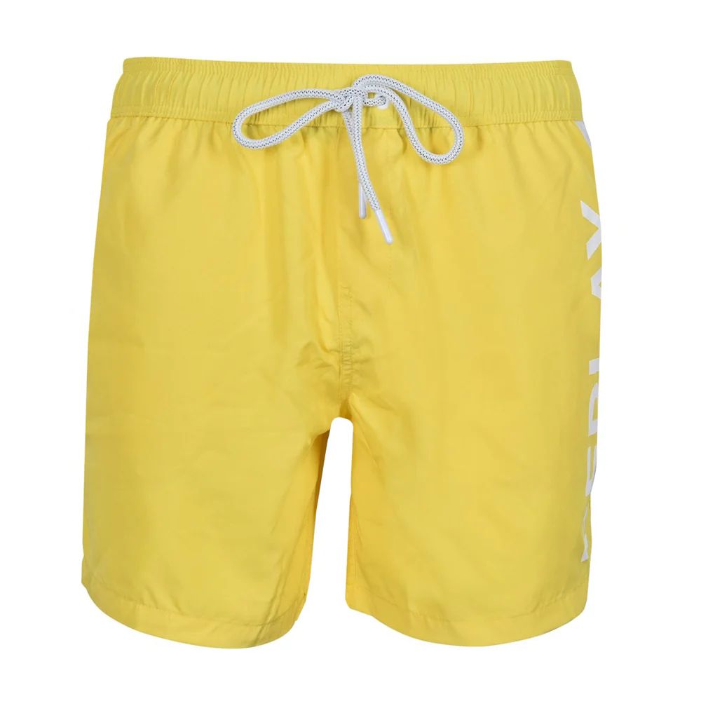 Replay Mens Logo Swim Shorts Yellow - XL YELLOW | Threads Menswear