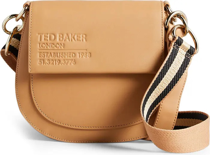 Darcell Logo Leather Satchel | Nordstrom