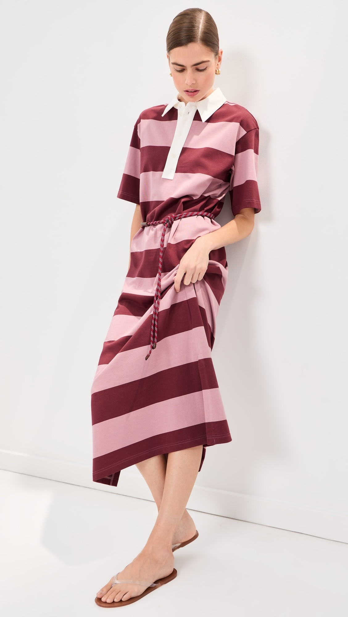 LE BOP Nell Oversized Polo Maxi Dress | Shopbop | Shopbop