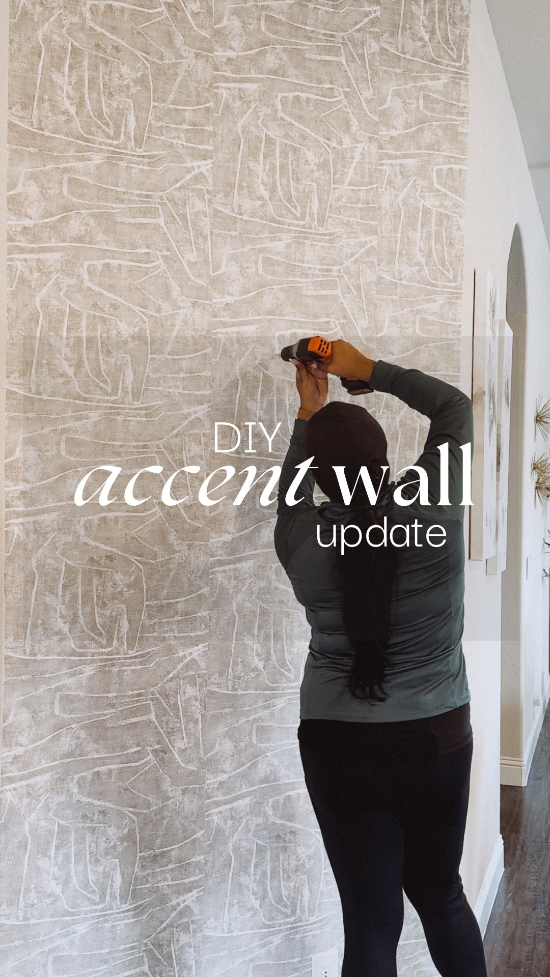 DIY Accent wall update! 

#LTKHome #LTKStyleTip #LTKSpringSale