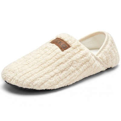BLISSFUL STEP Lightweight Soft Plush Slippers Suit for Home Winter 8 Beige | Target