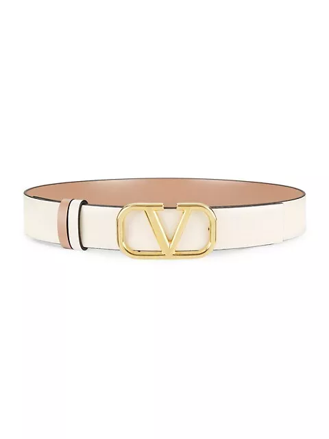 VLOGO buckle leather belt curated on LTK