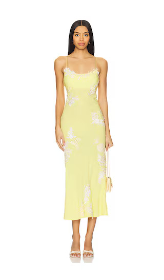 Eloise Dress in Yellow | Revolve Clothing (Global)