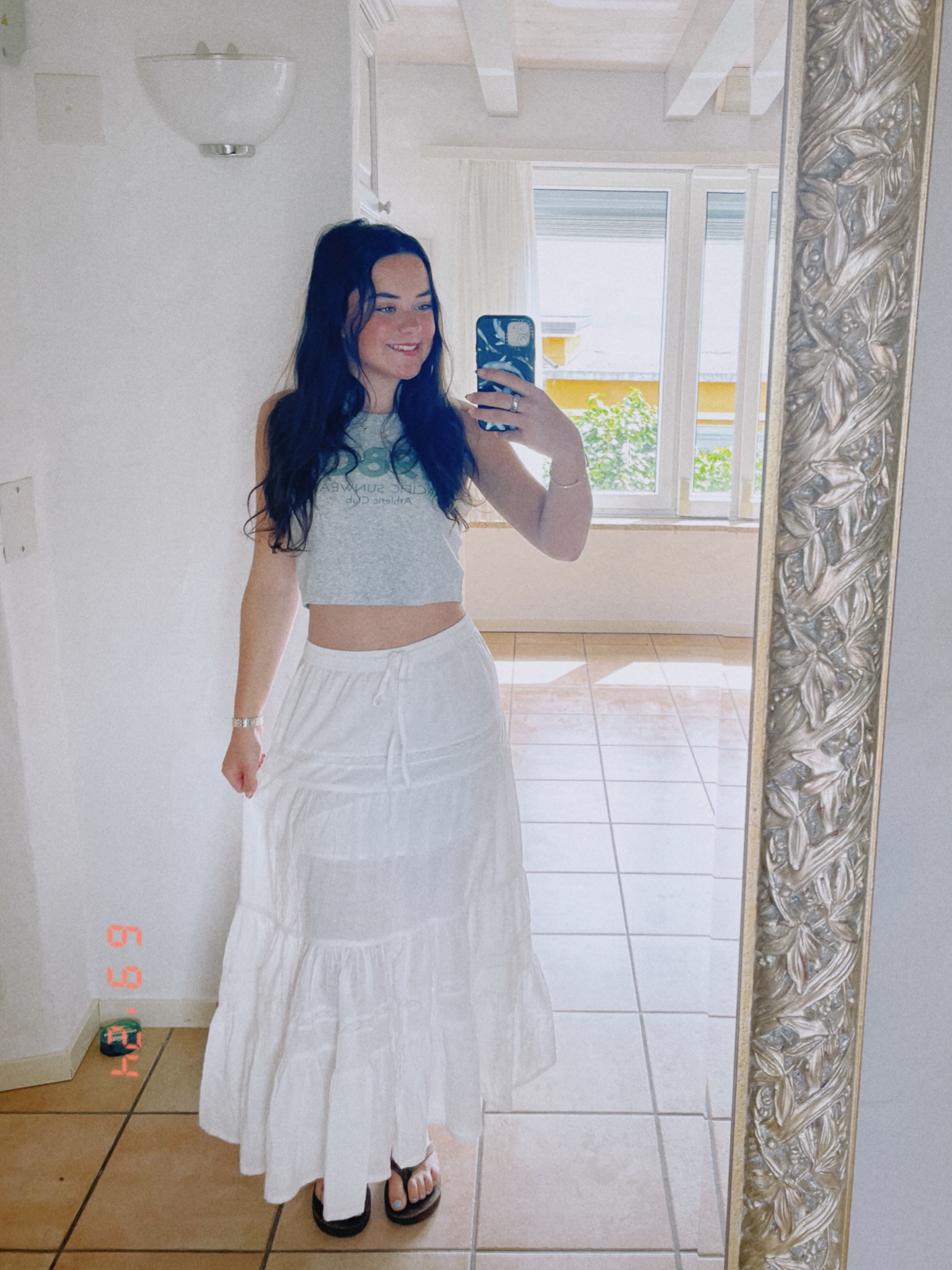 favorite outfit so far! finally warm enough in switzerland for a tank top!