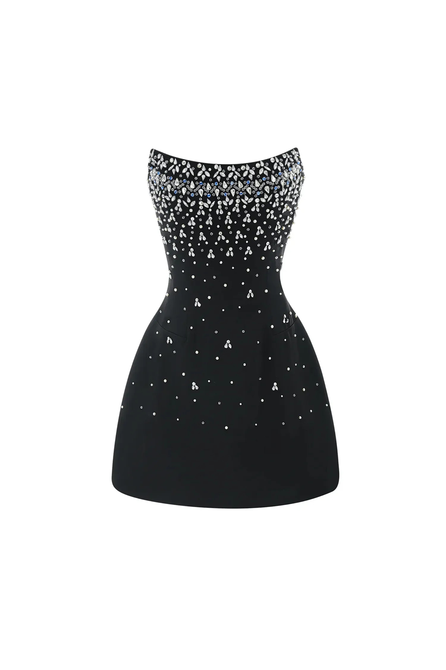 Mavis Strapless Diamond Mini Dress | Bellabarnett Affiliate Marketing