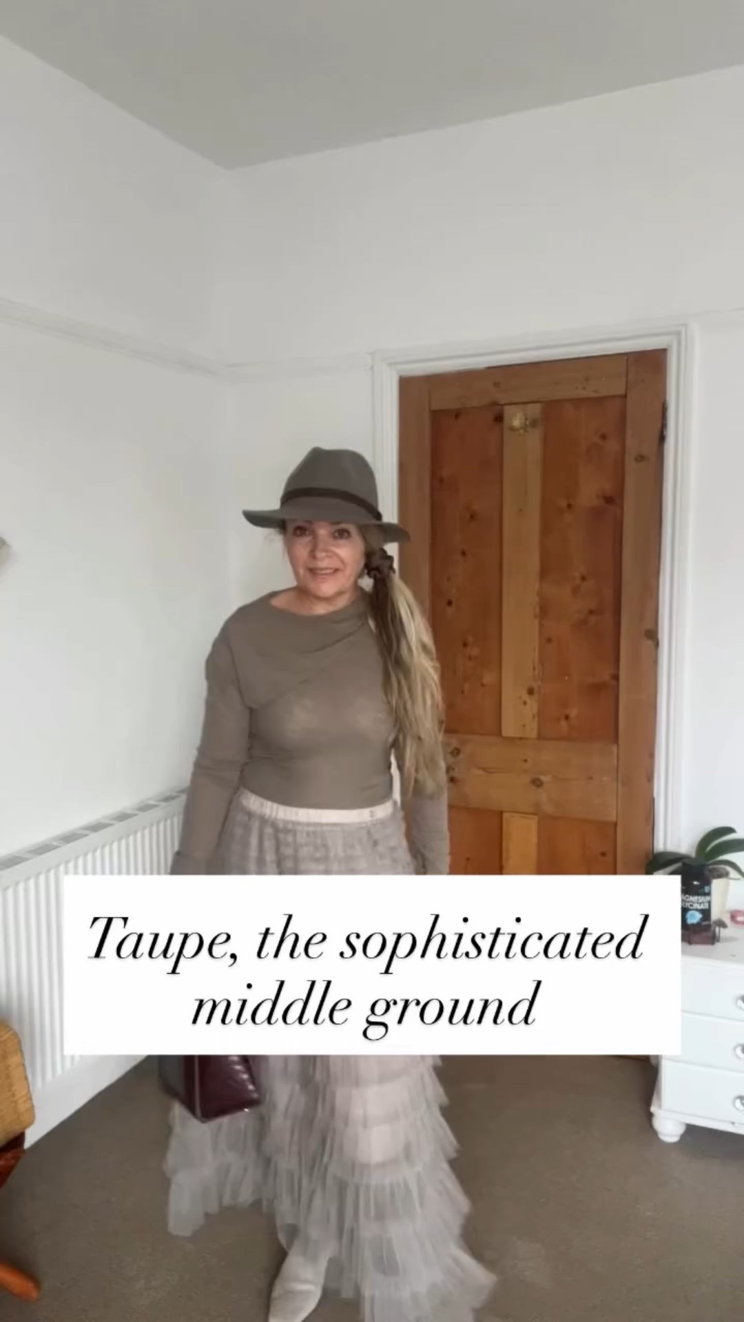 Taupe: The Sophisticated Middle Ground.

Here’s a styling secret that works for almost everyone: taupe bridges warm and cool.

If you’ve ever felt confused about which neutral tones work with your undertone, taupe is your answer. It’s the sophisticated middle ground that makes everything else work beautifully in your personal styling wardrobe.

What is taupe, exactly?

Taupe is a blend of grey and brown. It’s not quite warm, not quite cool—it’s perfectly balanced. And that balance is what makes it so powerful in a neutral palette.

Why taupe is so versatile:

Taupe works with both warm and cool undertones. Pair it with warm beige, and it feels rich and grounding. Pair it with cool grey, and it feels modern and refined. This is what makes taupe the ultimate transitional tone.

How to use taupe in your wardrobe:

Taupe is your bridge. It’s the piece that connects your warm neutrals to your cool neutrals. A taupe blazer works over a cream top or a grey top. A taupe sweater layers beautifully with beige or grey. Taupe trousers go with everything.

When you understand taupe’s role, your entire wardrobe becomes more cohesive. You’re not limited to warm OR cool—you’re creating harmony between both.

This is the foundation of European style. This is what makes a neutral palette work.

I want to hear from you! 💙

Do you have taupe in your wardrobe? How do you style it? Tell me in the comments—I’d love to know how you’re using this sophisticated tone.

Or, if you’re ready to build a wardrobe where every piece works together effortlessly, let’s talk.

Ready to master the art of taupe?

Book a discovery call to explore how personal styling can help you build a cohesive, intentional wardrobe. Link in bio.

Download your free Capsule Wardrobe Blueprint to identify your core neutral tones and learn how to use transitional colours like taupe. Link in bio.

Join my YouTube VIP community for exclusive styling tips and direct connection. Link in bio.

Your wardrobe is about to feel so much more intentional. 💙

#TaupeStyle #NeutralPalette #PersonalStyling #EuropeanStyle #WardrobeHarmony

#LTKgrwm #LTKdayinmylife #LTKOver40