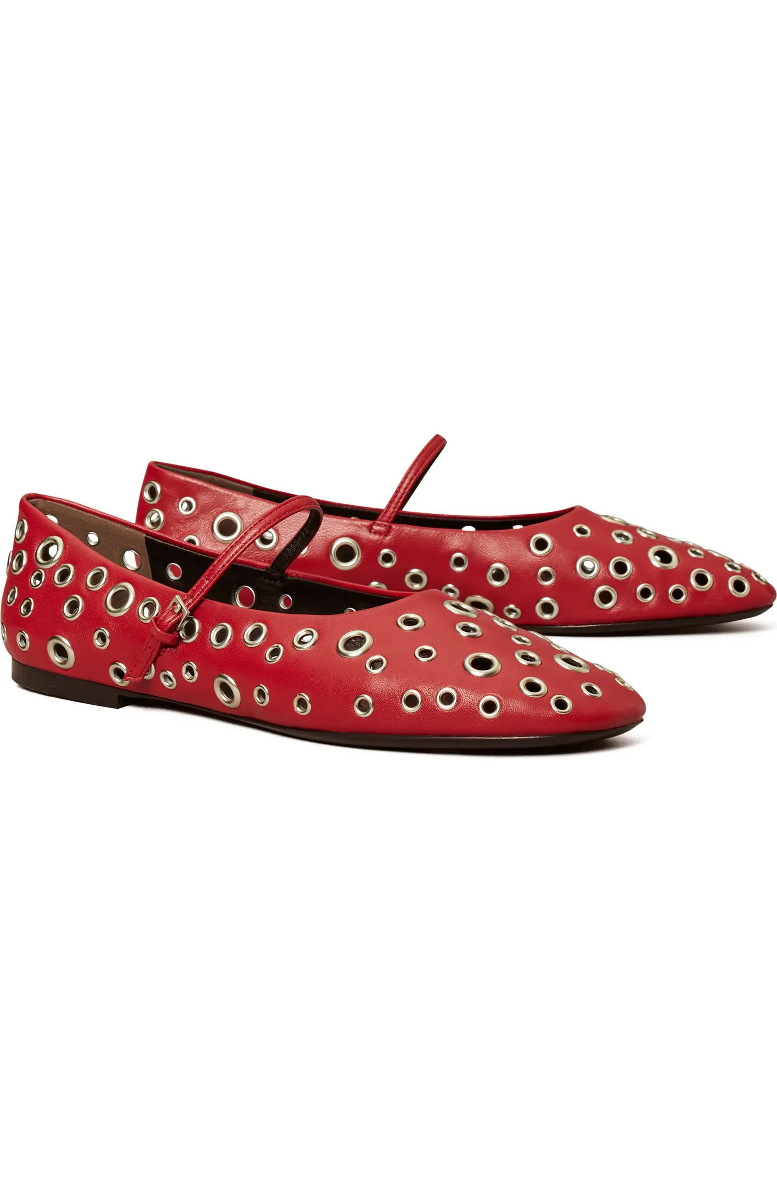 Eyelet Mary Jane Ballet Flat (Women) | Nordstrom