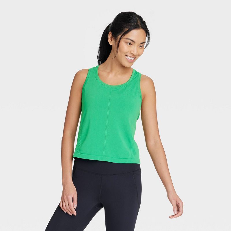 Women's Seamless Racerback Tank Top - All in Motion™ | Target