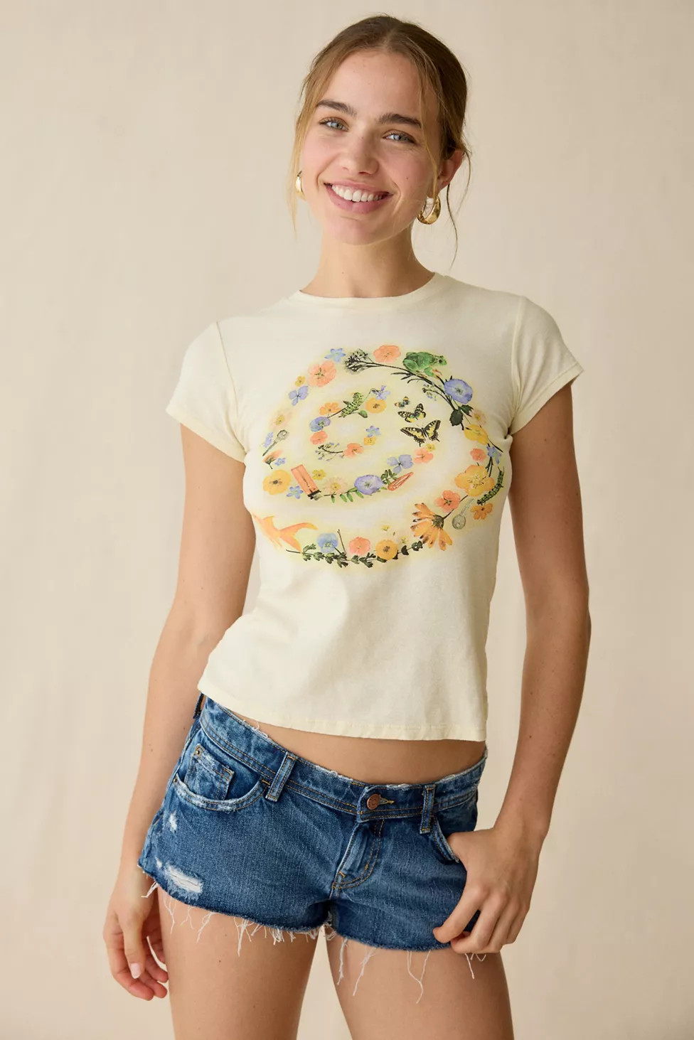 BDG Graphic Short Sleeve Spill The Tee | Urban Outfitters (US and RoW)