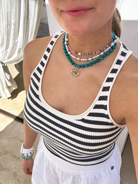 Shop this look!! Mexico has been the best!! Love that it’s all so colorful 🧡 use code TONYA20 for sequin jewelry 

#LTKtravel #LTKfindsunder50 #LTKstyletip