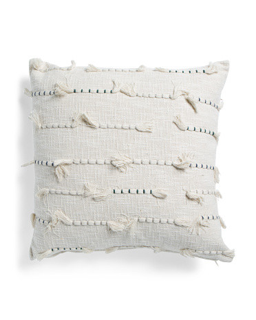 24x24 Textured Pillow | TJ Maxx