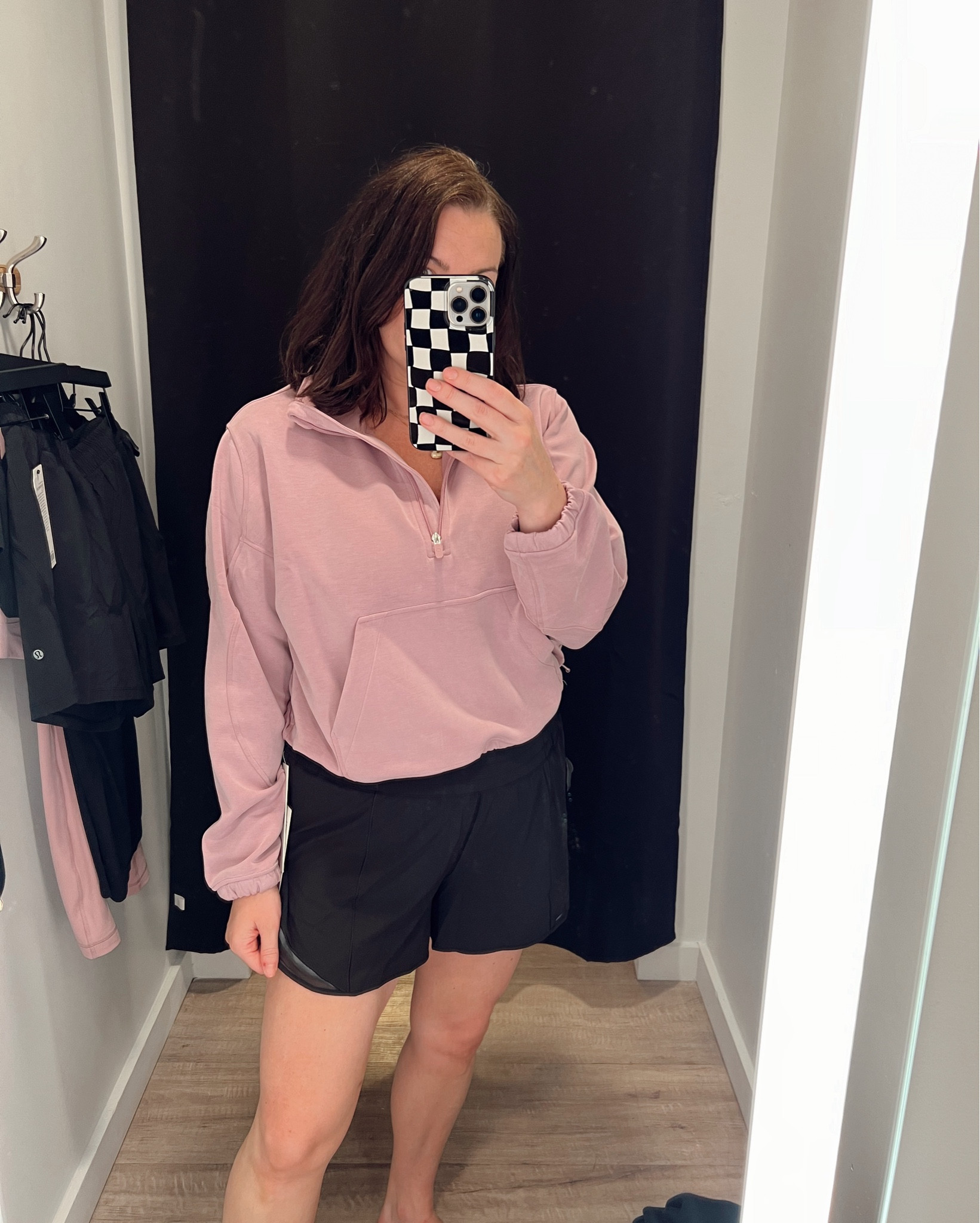 Lululemon try-on! 

Sz 12 in the half-zip
Sz 14 in the shorts* 2.5 seam are the shorter ones! 
Sz 8 in the leggings 
Sz 12 in the bra 



#LTKStyleTip #LTKMidsize #LTKActive