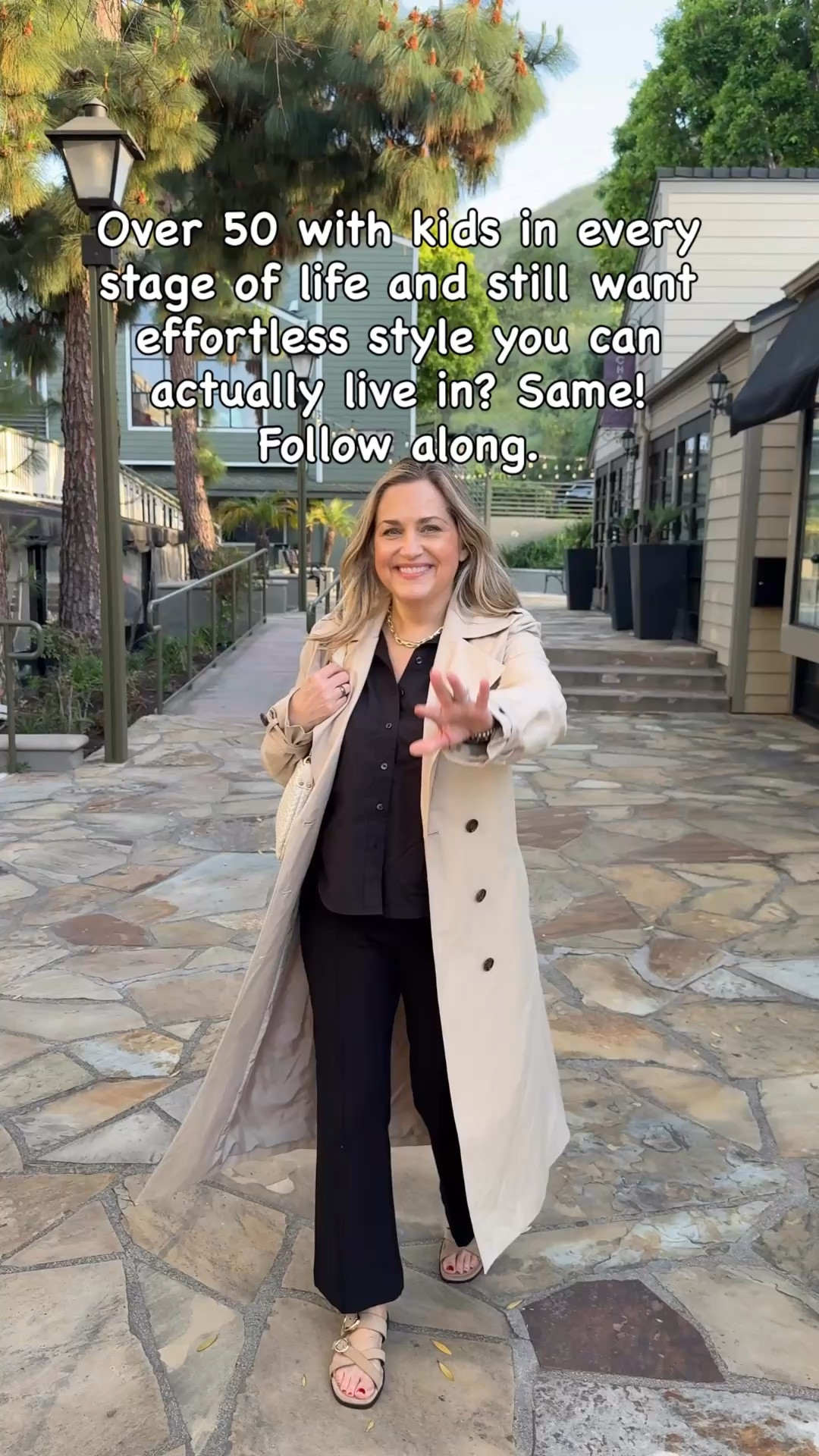 The perfect outfit that works with your belly & not against. Also, you could live in these pants! 

#LTKOver40 #LTKgrwm #LTKSaleAlert