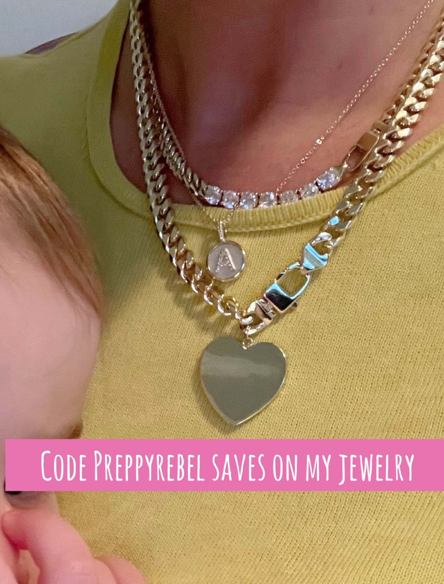 PREPPYREBEL for 10% off my Melinda Maria jewelry
Stacked and shining in my go-to glam combo from Melinda Maria — this gold layering moment is everything!
I’m wearing:
✨ The Diamondette Tennis Necklace for a touch of sparkle
✨ The Initial Pendant Necklace (wearing the “A” charm — perfect for personalization!)
✨ The Heart Chain Link Necklace for bold, statement-layer vibes

These luxe layers are all lightweight, tarnish-resistant, and perfect for everyday wear or dressing up a basic tee like this! I’ve linked the full stack and similar options for mixing and matching.
Use code PREPPYREBEL at checkout for 10% off — your jewelry drawer will thank you!

#MelindaMaria #NecklaceStack #GoldJewelry #LayeredNecklaces #MomStyle #JewelryDetails #EverydayGlam #TennisNecklace #PersonalizedJewelry #HeartNecklace #LTKjewelry #JewelryStack


#LTKSaleAlert #LTKGiftGuide #LTKFindsUnder100