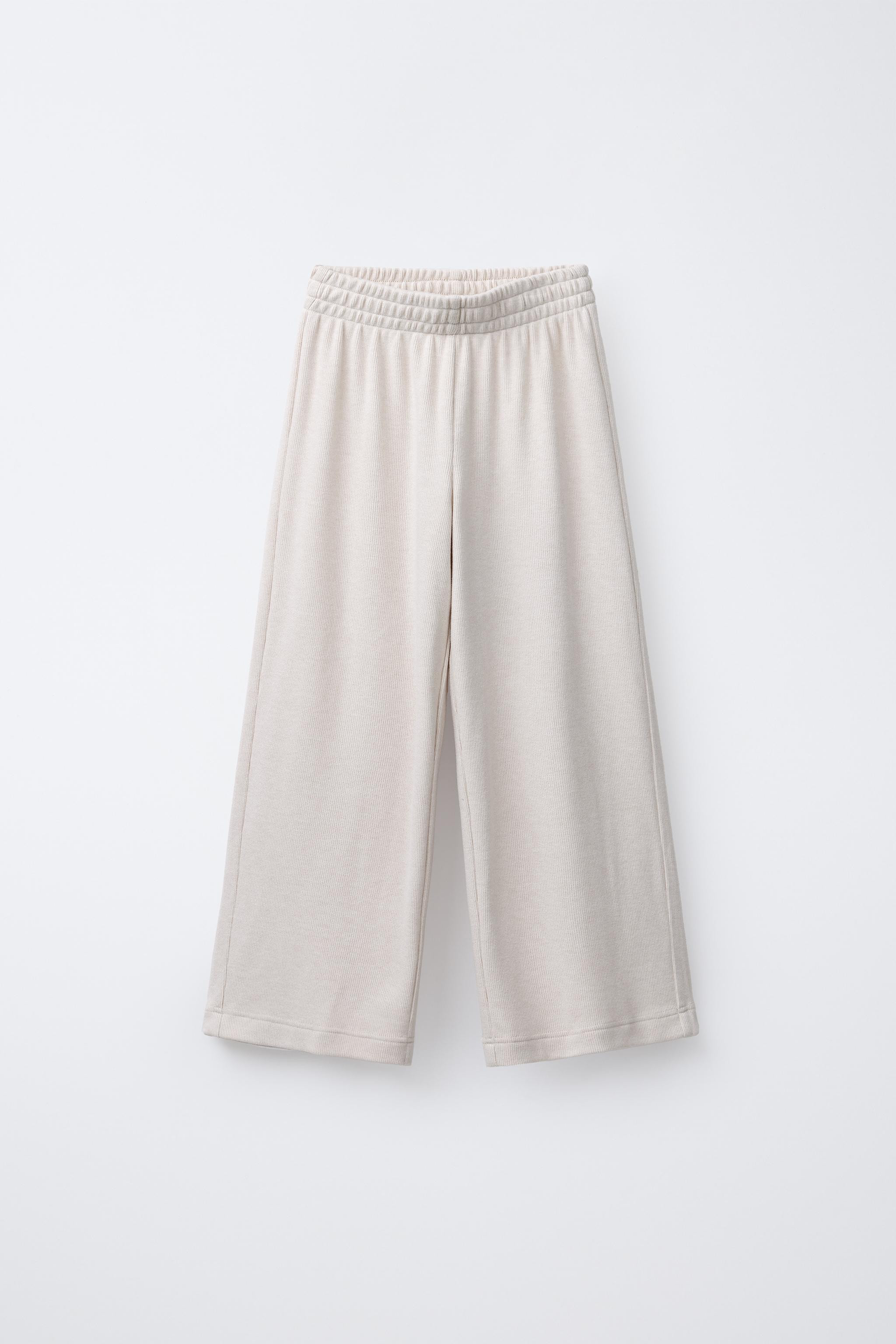 SOFT TOUCH WIDE LEG PANTS | Zara US