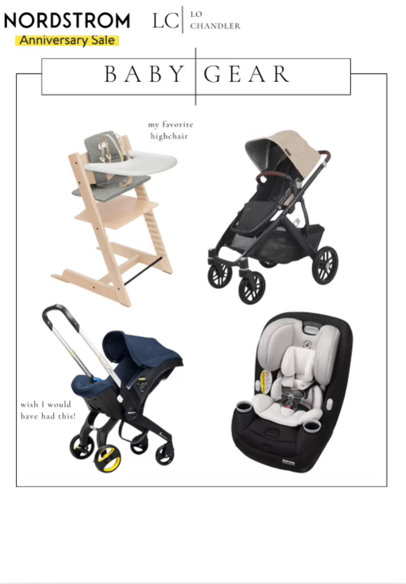 The best babygear from the N-Sale! I love this high chair so much and it’s a great price!!! 



Nordstrom Anniversary Sale
N sale
Baby gear 
Baby must haves


#LTKSaleAlert #LTKxNSale #LTKBaby