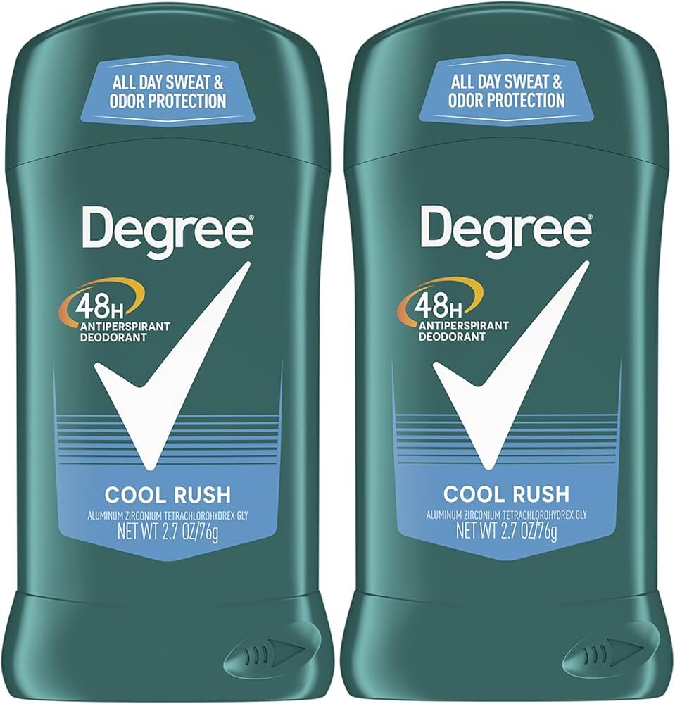 Degree Men Original Antiperspirant Deodorant for Men, Pack of 2, 48-Hour Sweat and Odor Protectio... | Amazon (US)