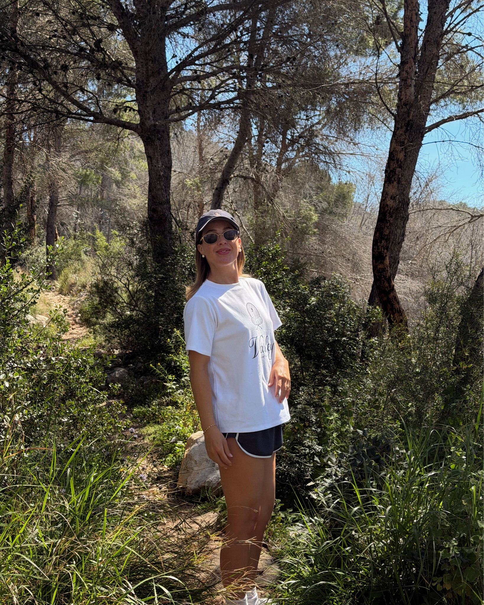 Shorts and T-shirt for a hike and padel 

Sportswear 

#LTKfitness #LTKstyletip