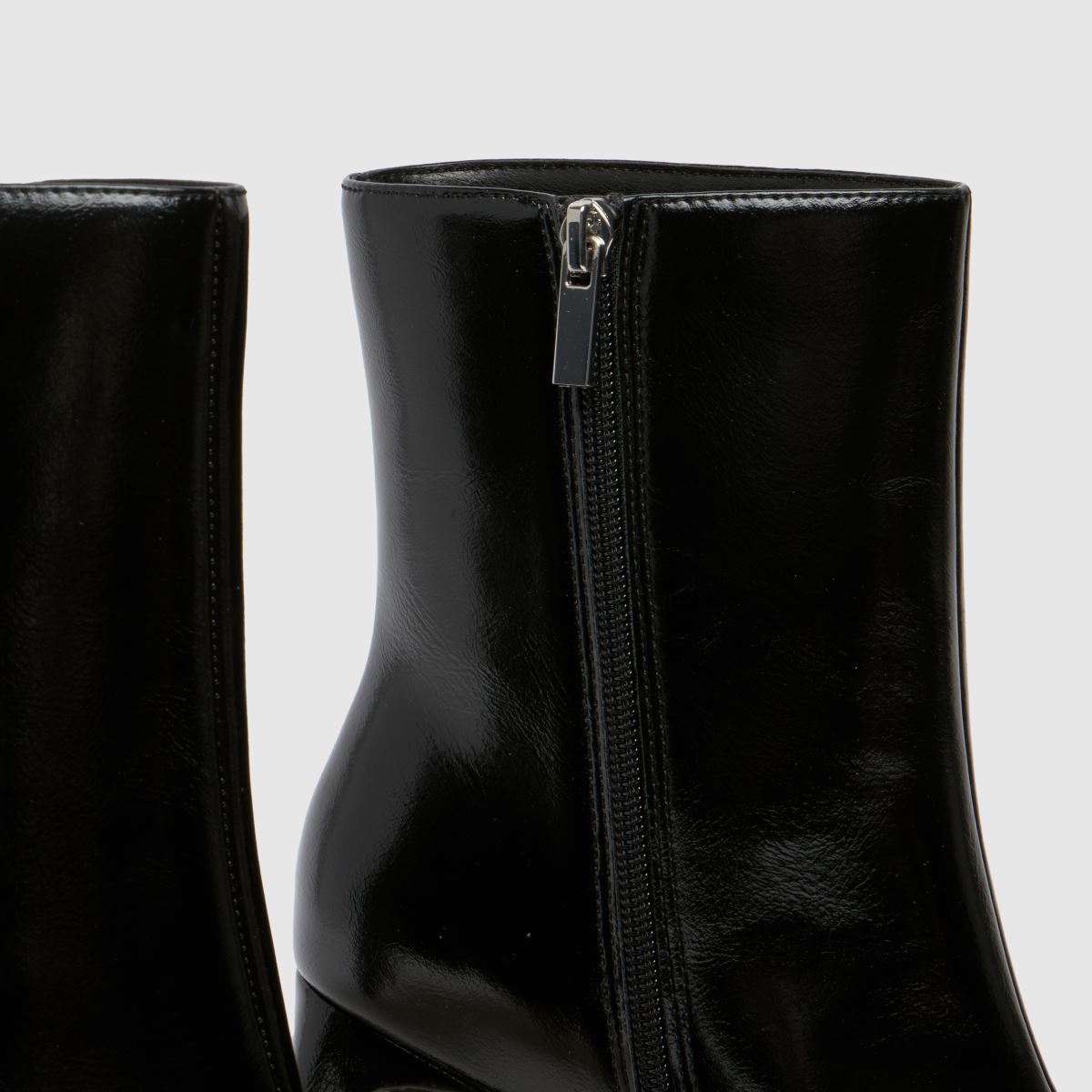 Womens Black schuh Becca Square Toe Heeld Boots | schuh | Schuh