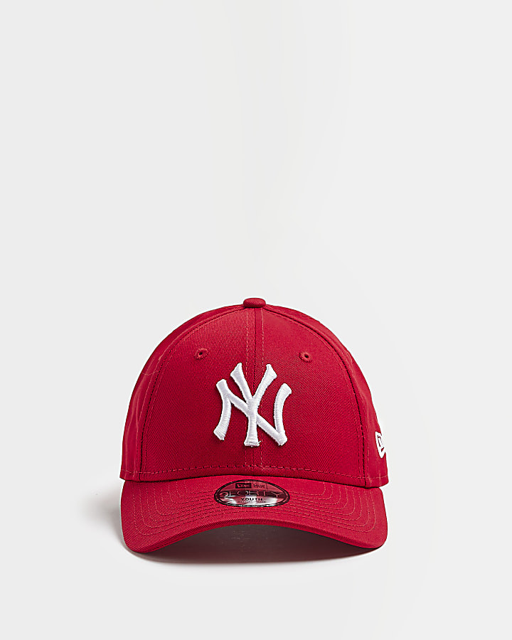 Red New Era NY Logo Cap | River Island (UK & IE)