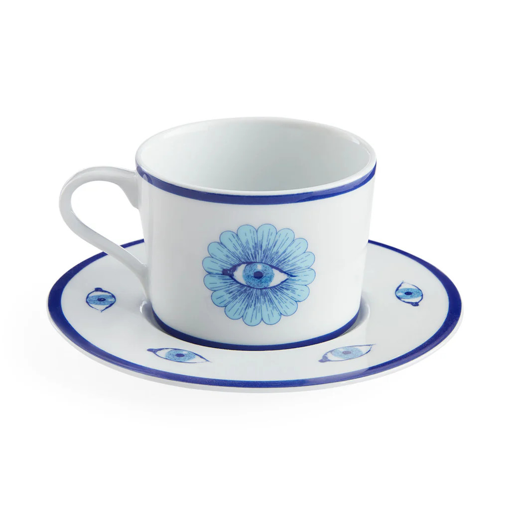 Druggist Teacup & Saucer | Jonathan Adler US