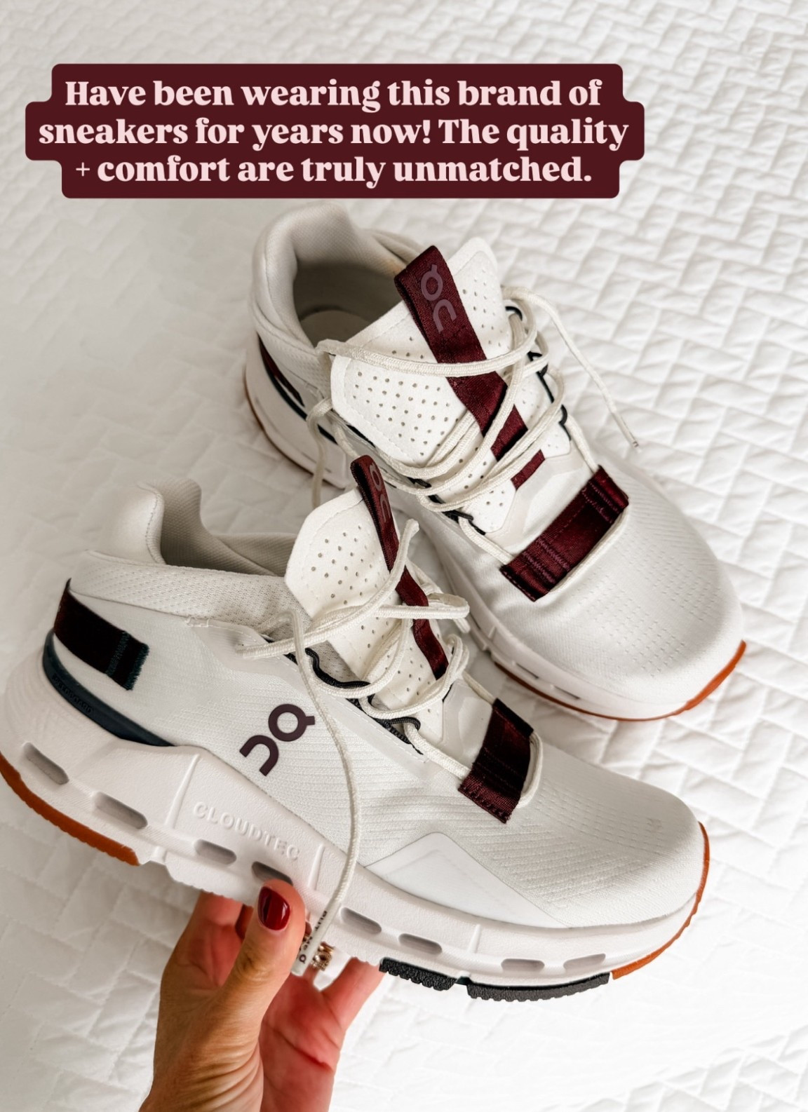 I love this style of On Clouds! Super cute and comfortable! If you need a new pair of tennis shoes for the New Year, I highly recommend these! 

Loverly Grey, on clouds, tennis shoes, sneakers, athleisure, activewear 

#LTKfitnessgoals