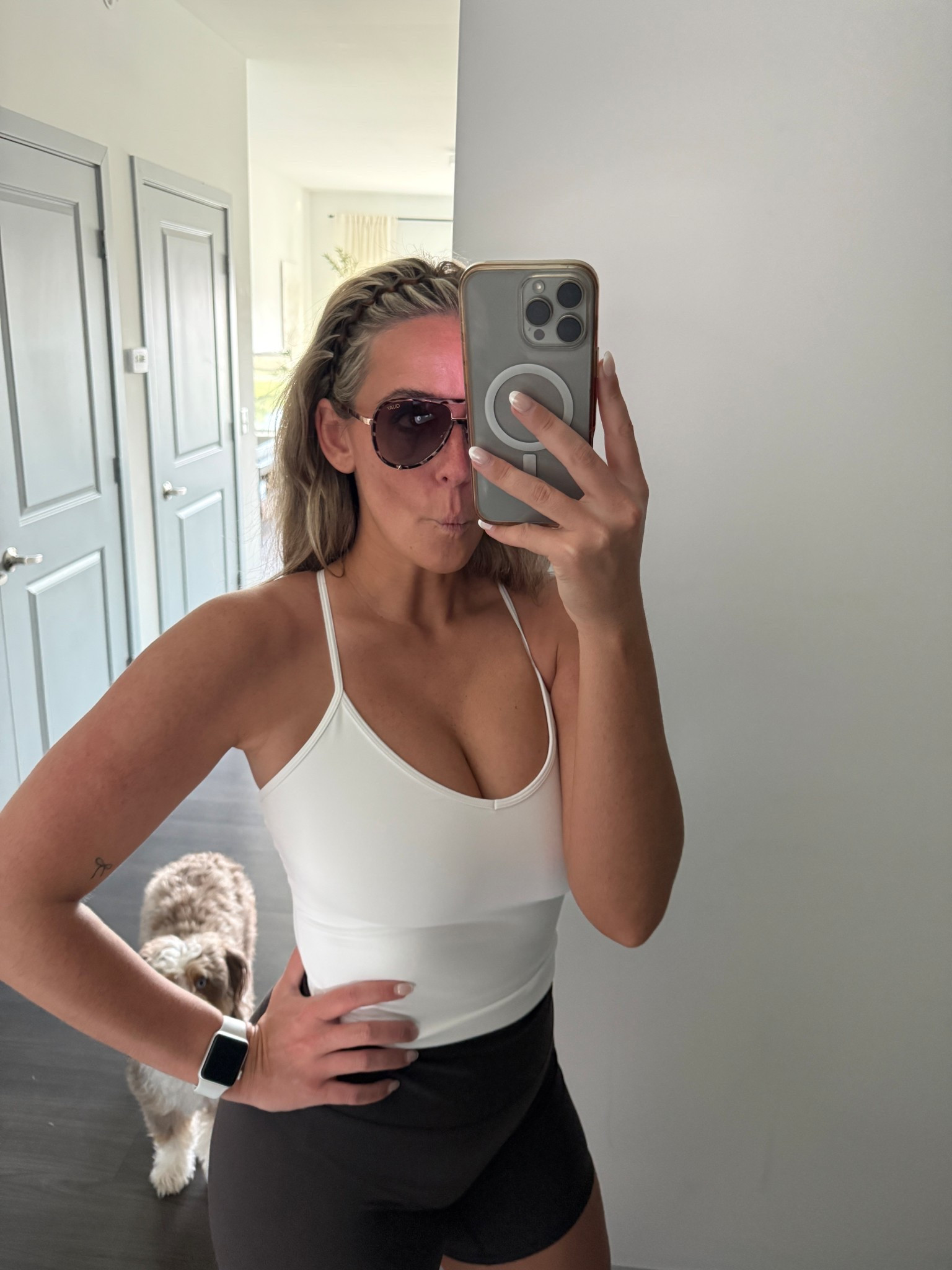 obsessing over the quality of this CSB tank! stretchy yet soooo supportive 🤍

#LTKActive #LTKootd