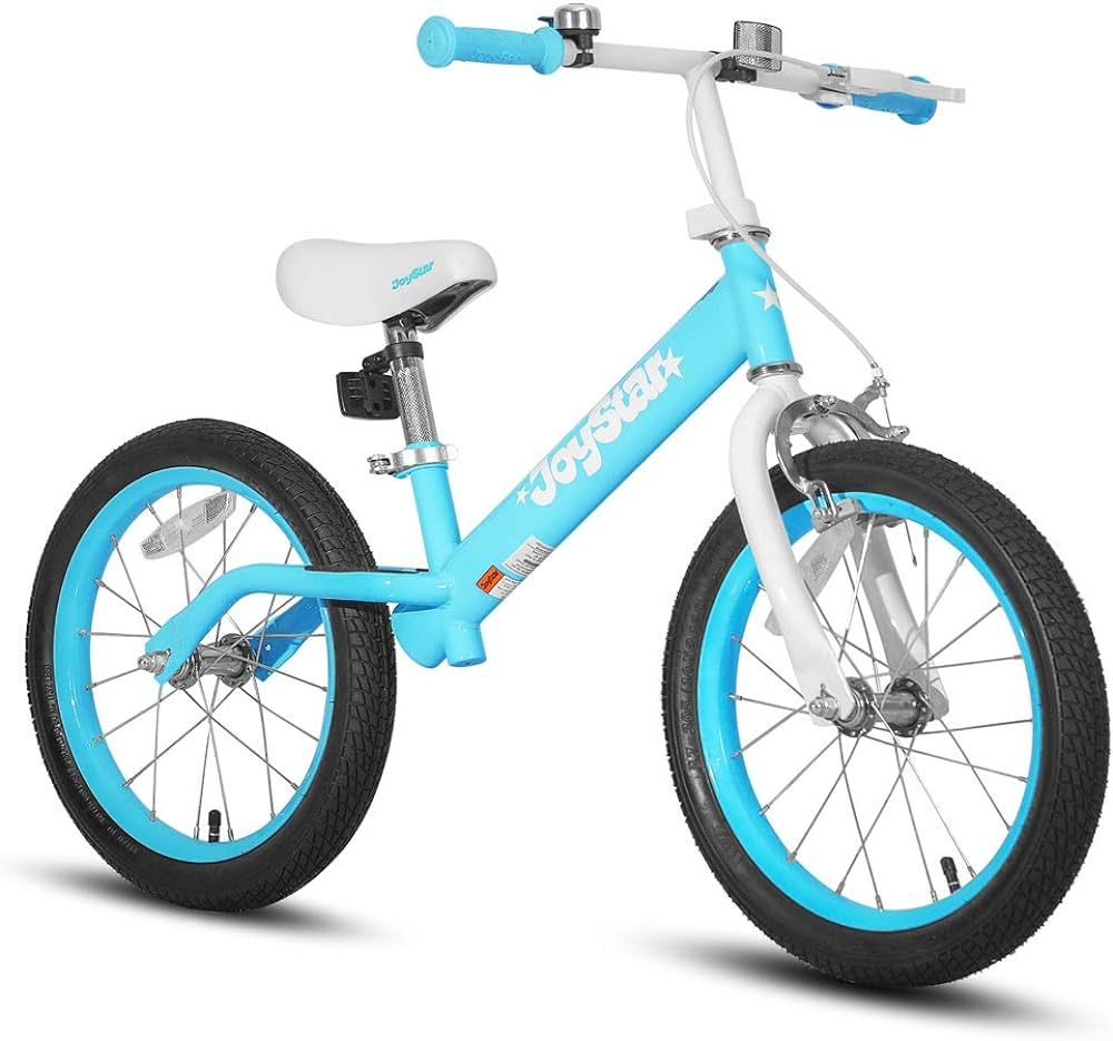 JOYSTAR 16 Inch Kids Balance Bike for 4 5 6 7 8 Year Old Girls Boys, 16 in Large Balance Bikes, 1... | Amazon (CA)