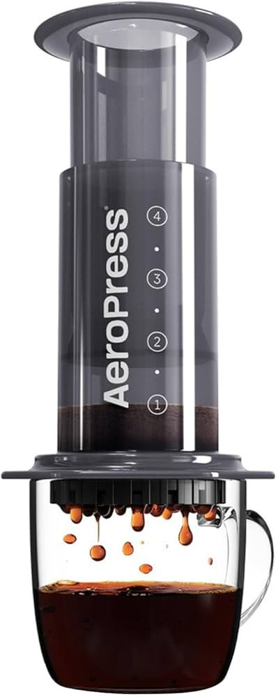 AeroPress Original Coffee and Espresso-style Maker, Barista Level Portable Coffee Maker with Cham... | Amazon (US)