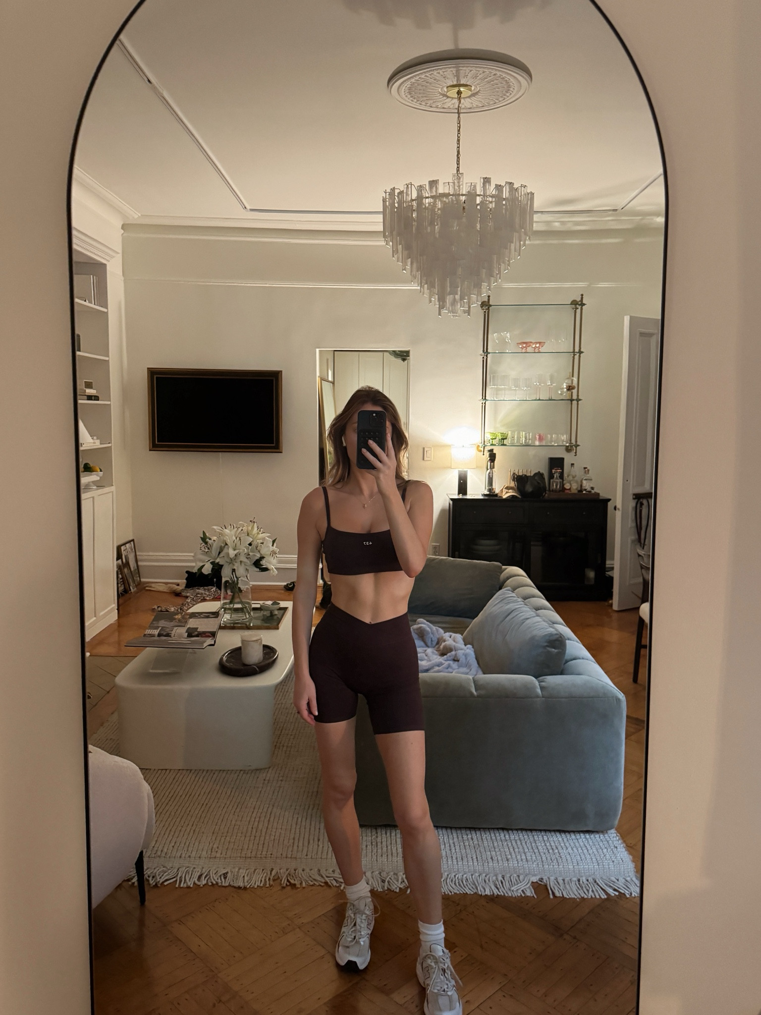 So impressed with this new set! This is my first time ordering from this brand and i really love the fit. The waistband is super flattering and i love that there’s no center seem in the shorts! 

#LTKActive