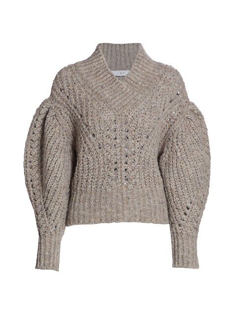 Qualya Puff-Sleeve Sweater | Saks Fifth Avenue