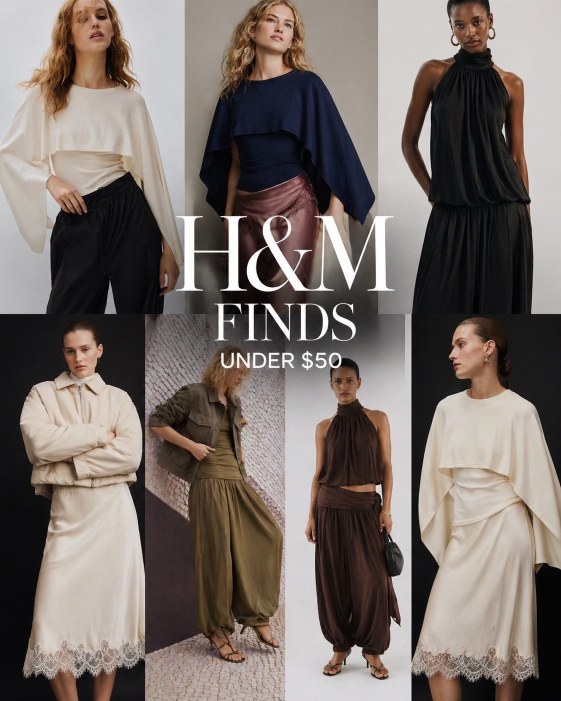 H&M but make it runway energy 🤍
These under-$50 finds are giving effortless, draped, “I didn’t try but I did” vibes. From flowy silhouettes to soft neutrals and rich earth tones… this is your sign to elevate your wardrobe without overspending.
Saving these for capsule wardrobe moments, chic dinners, and “main character but minimal” days

H&M under $50, affordable fashion finds, budget luxury style, H&M outfit ideas 2026, chic affordable outfits, minimalist fashion looks, capsule wardrobe essentials, everyday elevated basics, affordable style inspiration, street style women outfits, neutral outfit ideas, fashion girl aesthetic, casual chic outfits, trendy outfits 2026, high end look for less, H&M haul finds, Pinterest fashion inspo outfits, effortless style women, clean girl outfit ideas, aesthetic outfit inspo

#LTKgrwm #LTKootd #LTKMothersDay