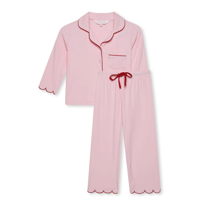 Children's Scallop Sleep Set- Blossom | The NAP Co