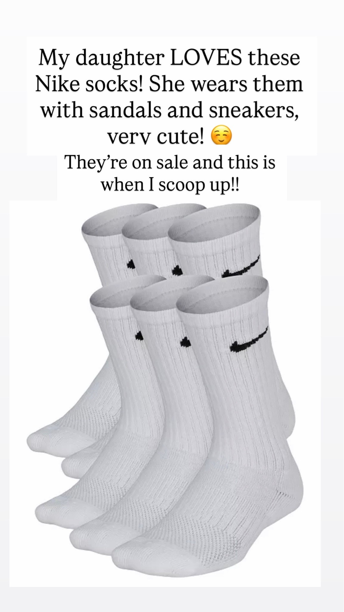 Nike kids socks are on sale!

#LTKKids #LTKSaleAlert