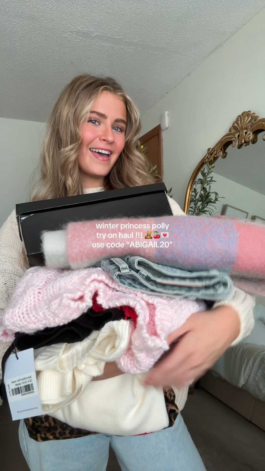 Use code “ABIGAIL20"