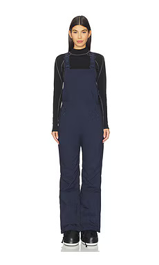 Halfdays Carson Bib in Navy from Revolve.com | Revolve Clothing (Global)
