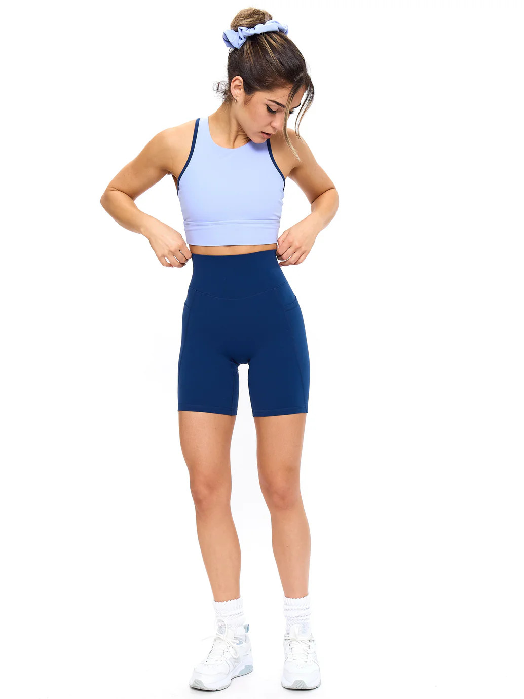 Rosa Pocket Short 7" - Indigo Shadow | Buffbunny Collection