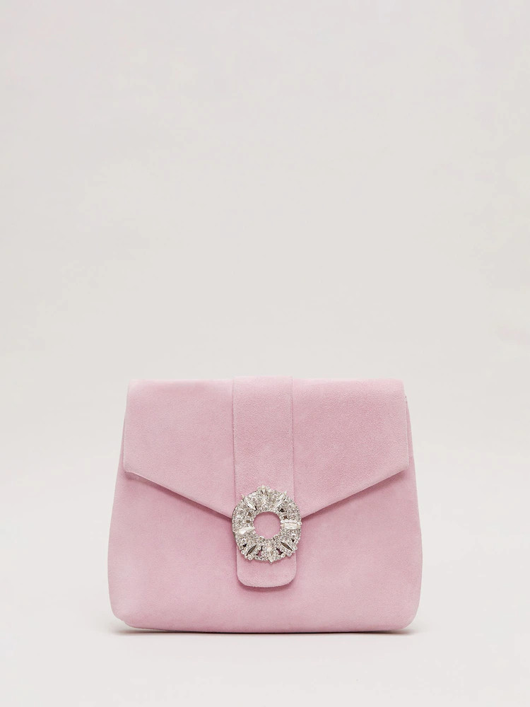 Phase Eight Pink Embellished Clutch Bag | Next EU