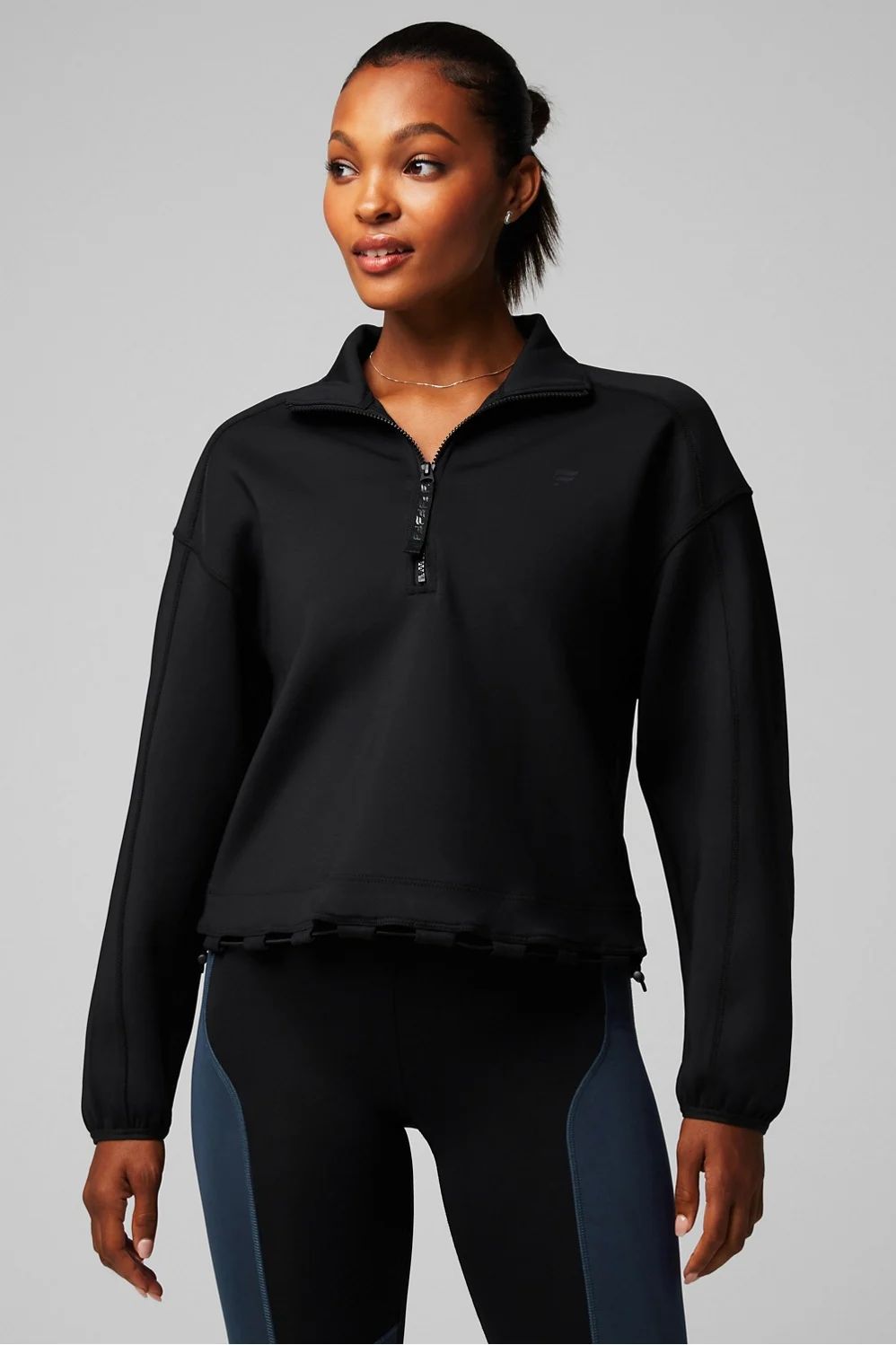 Barrier Scuba Oversized Pullover | Fabletics - North America