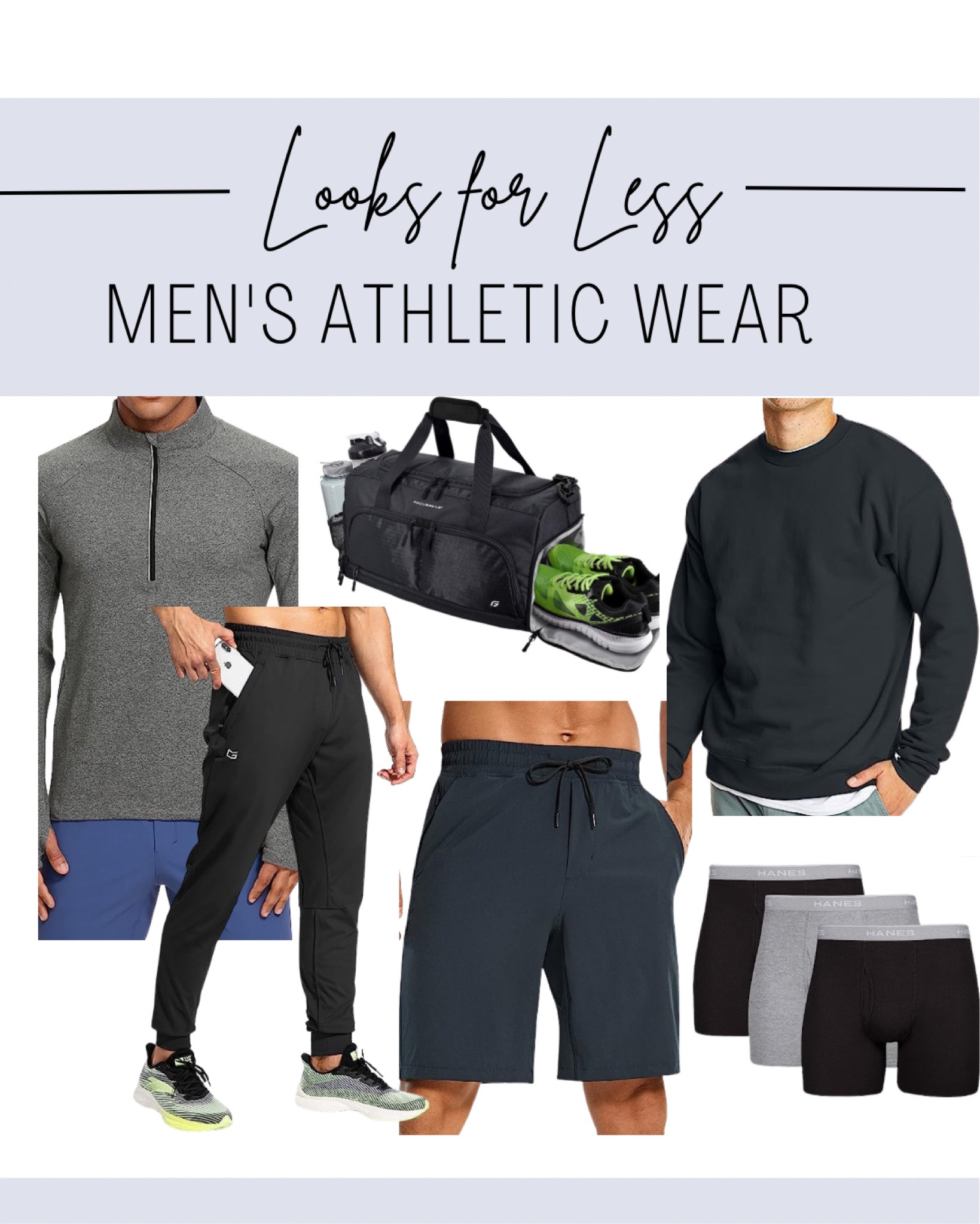 Men's athletic wear... get the trending looks for less. 