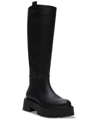 Madden Girl Crow Wide-Calf Lug-Sole Knee High Boots - Macy's | Macy's